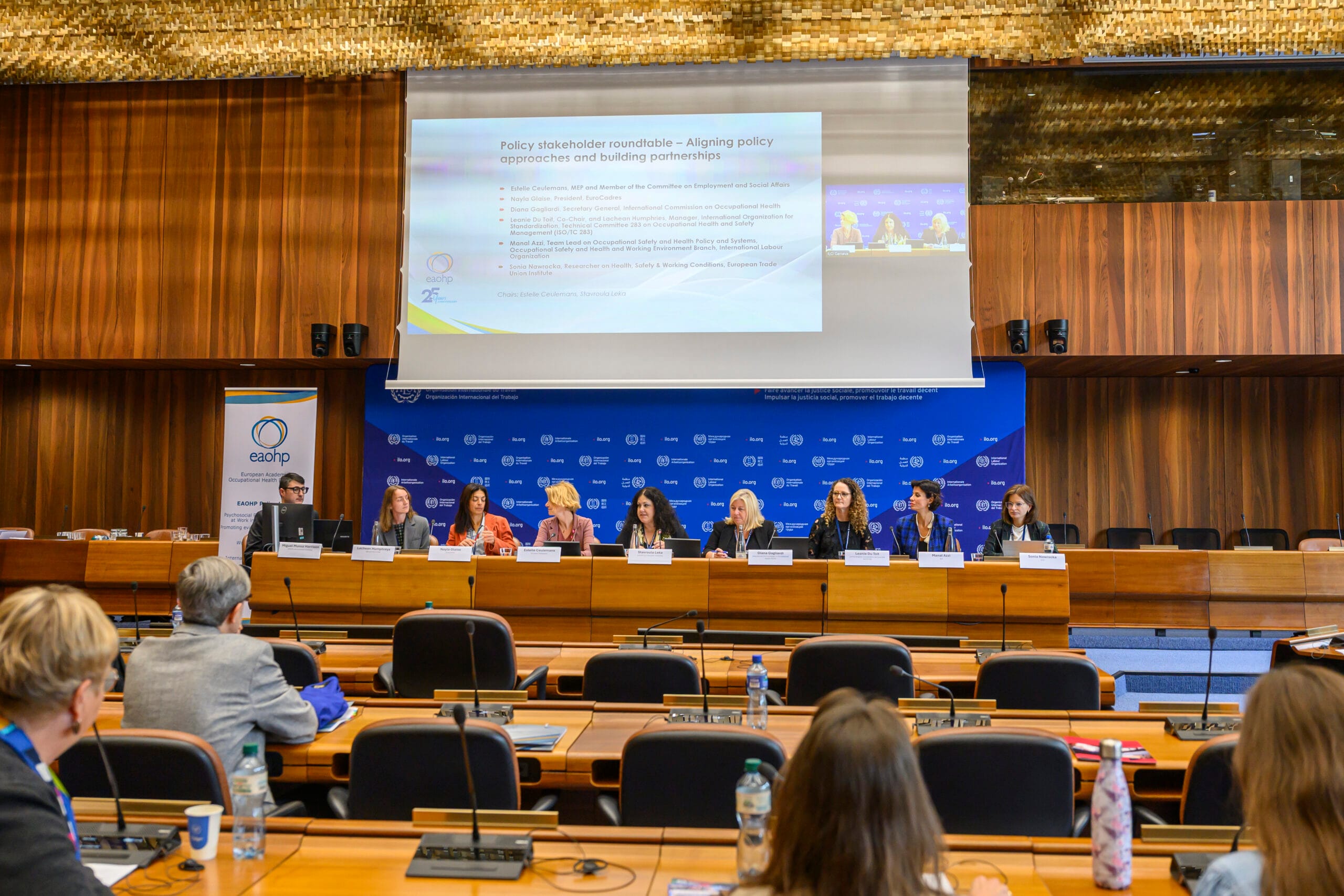 EAOHP and ILO hosted global policy event on Psychosocial Risk and Mental Health at Work in the Future of Work